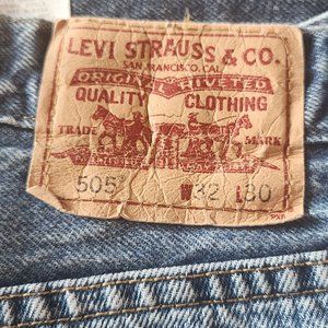 +Mens Levi 505